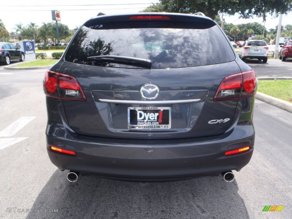 2013 CX-9 Grand Touring - Meteor Gray Mica / Black photo #3