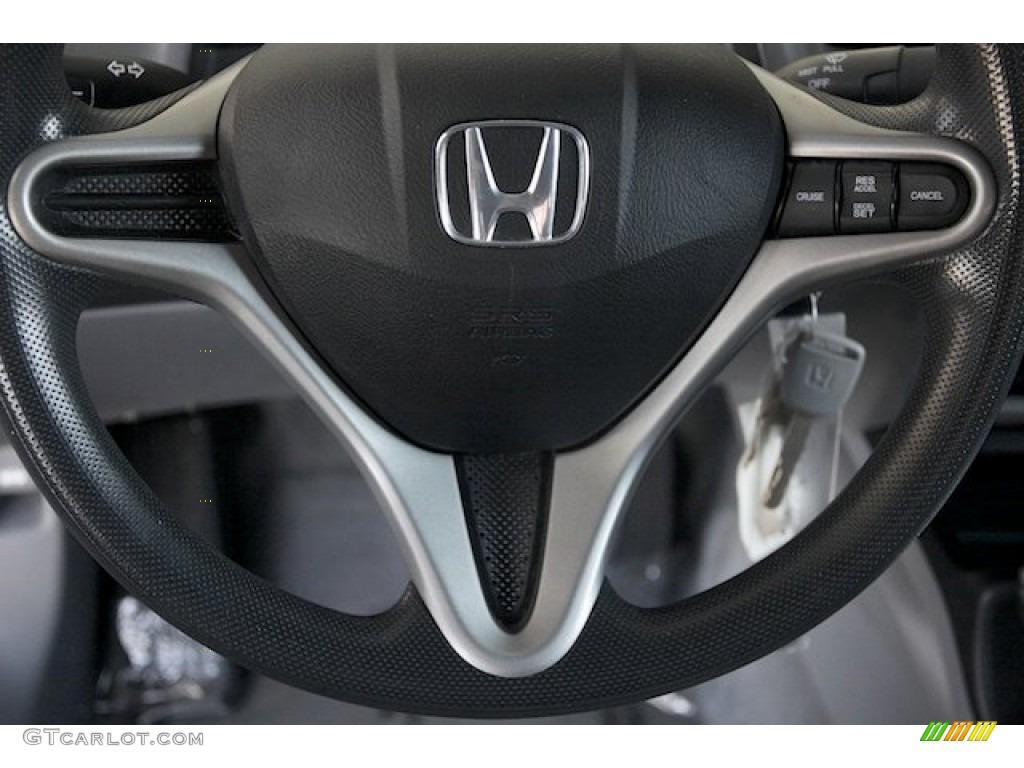 2011 Honda Civic LX Sedan Gray Steering Wheel Photo #83505324