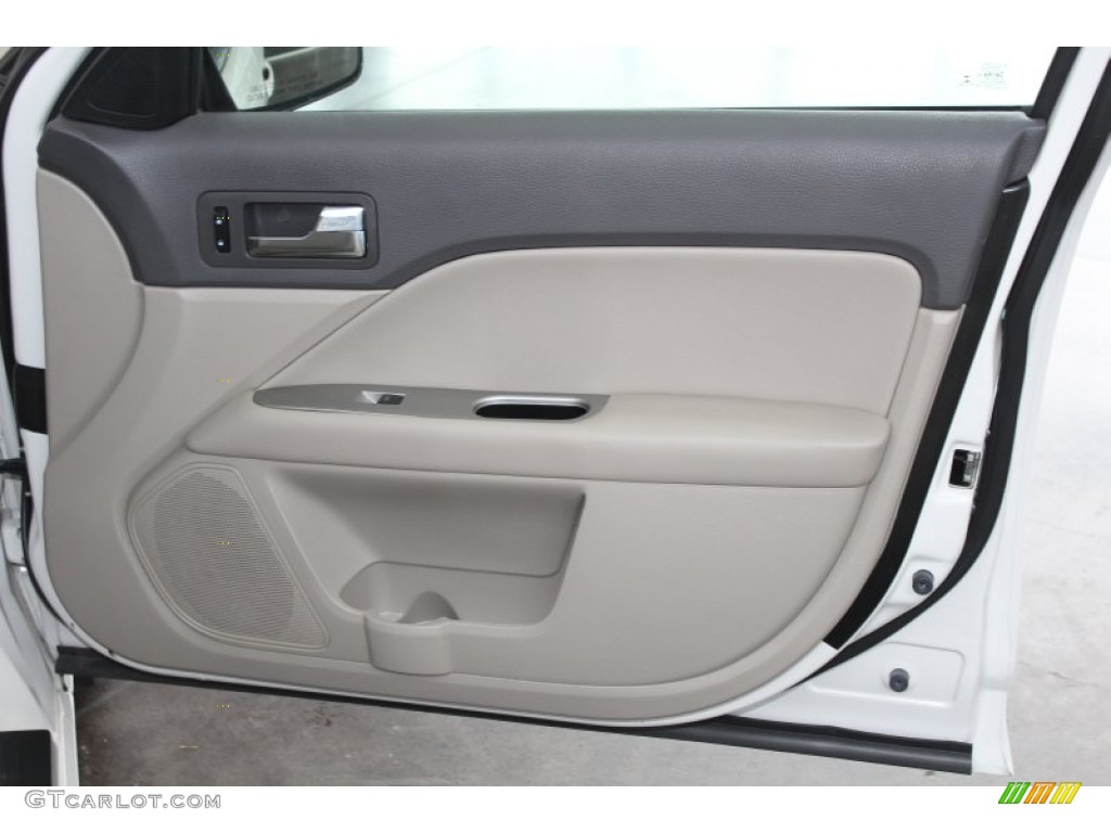 2012 Fusion SEL V6 - White Platinum Tri-Coat / Medium Light Stone photo #19