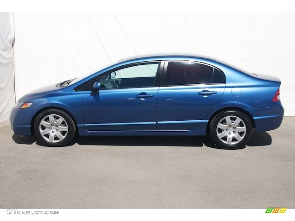 Atomic Blue Metallic 2011 Honda Civic LX Sedan Exterior Photo #83505387