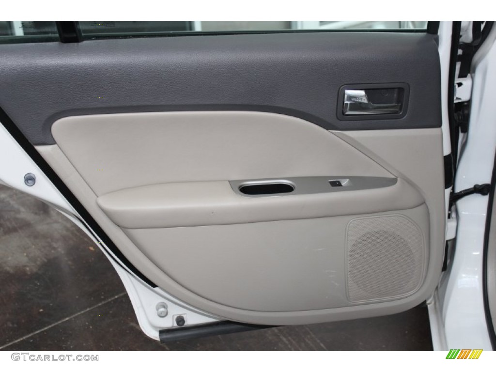 2012 Fusion SEL V6 - White Platinum Tri-Coat / Medium Light Stone photo #21