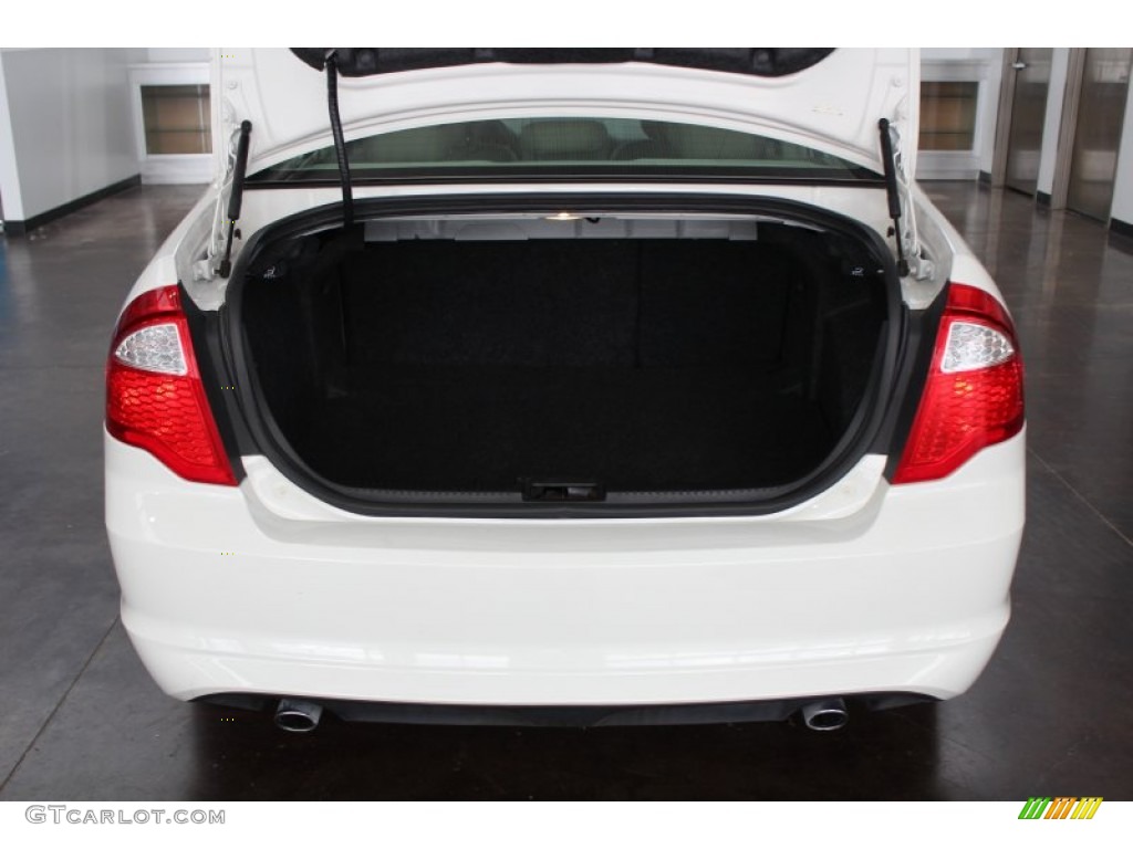 2012 Fusion SEL V6 - White Platinum Tri-Coat / Medium Light Stone photo #25