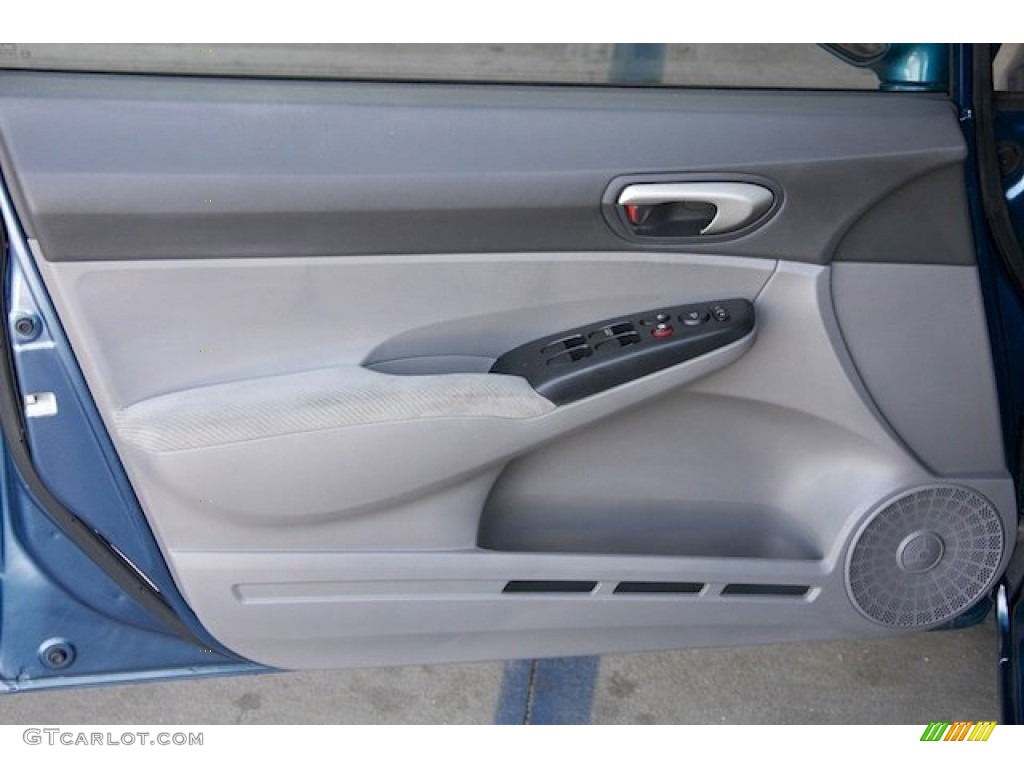 2011 Honda Civic LX Sedan Gray Door Panel Photo #83505681