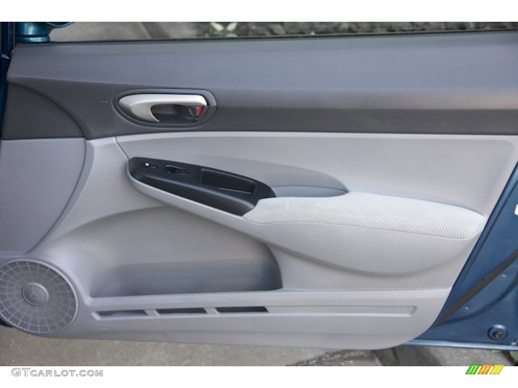2011 Honda Civic LX Sedan Gray Door Panel Photo #83505743