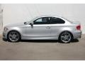 2010 Titanium Silver Metallic BMW 1 Series 135i Coupe  photo #9