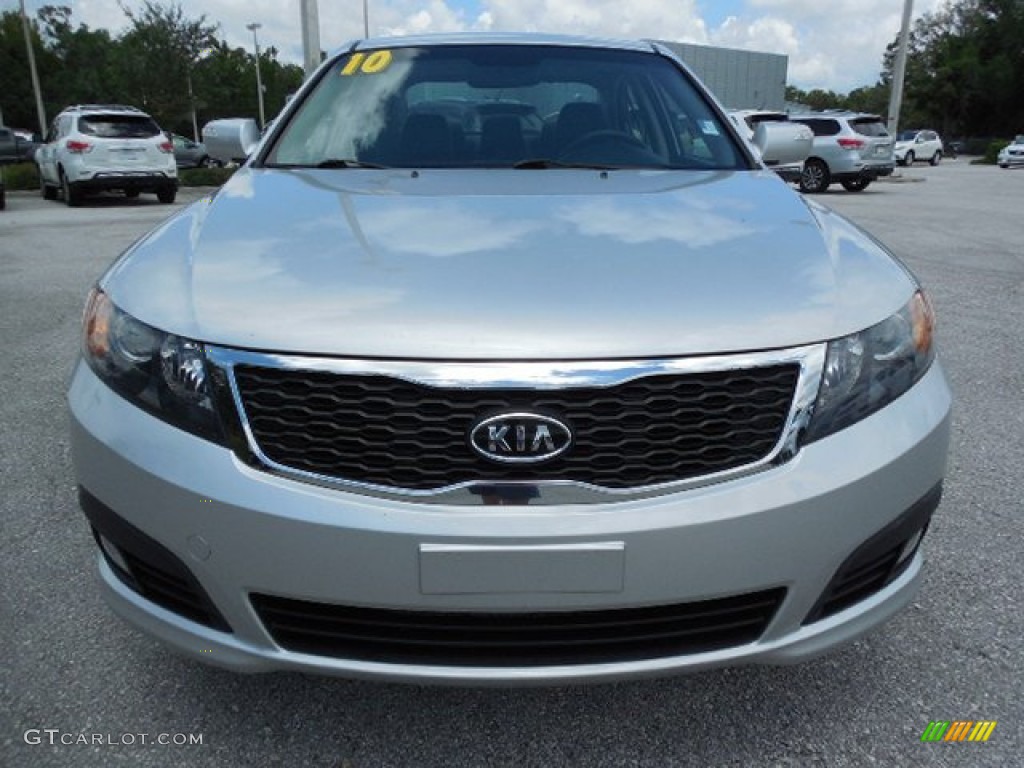 2010 Optima SX - Bright Silver / Gray photo #13