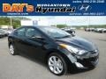 2013 Midnight Black Hyundai Elantra Limited  photo #1