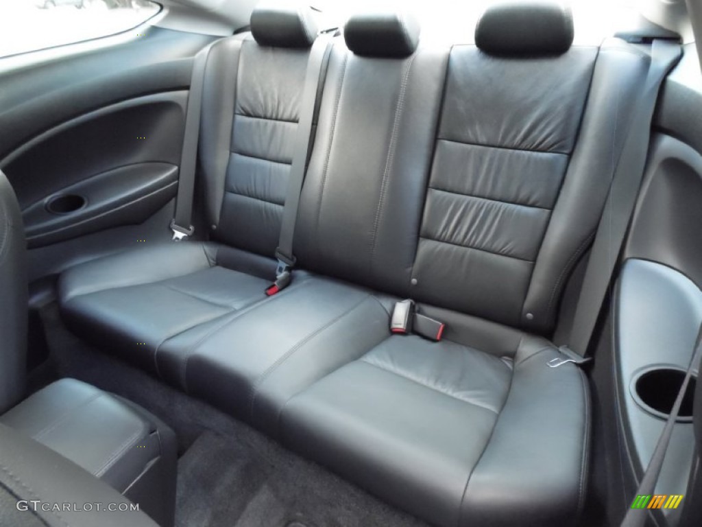 2008 Accord EX-L V6 Coupe - Polished Metal Metallic / Black photo #9