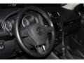 Titan Black 2011 Volkswagen Jetta TDI SportWagen Steering Wheel