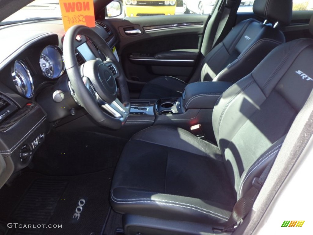 Black Interior 2012 Chrysler 300 SRT8 Photo #83508108