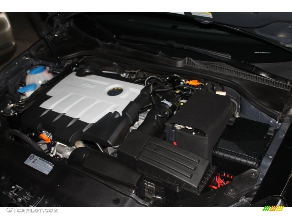 2011 Volkswagen Jetta TDI SportWagen Engine Photos