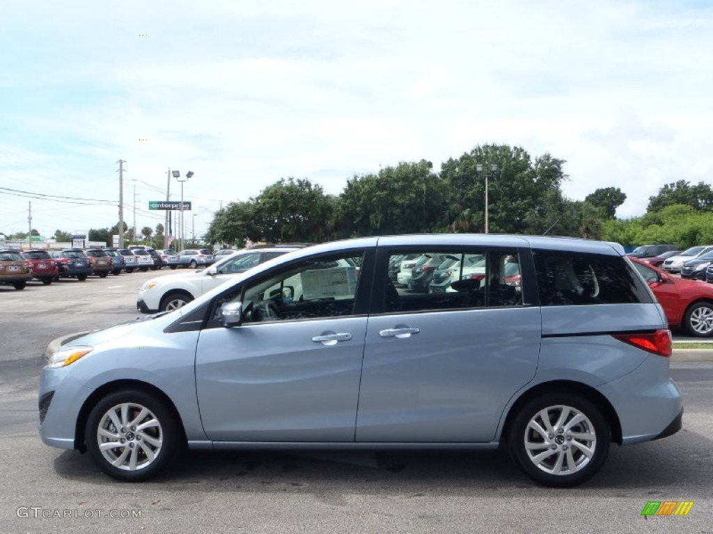 2013 MAZDA5 Sport - Clear Water Blue Mica / Black photo #4