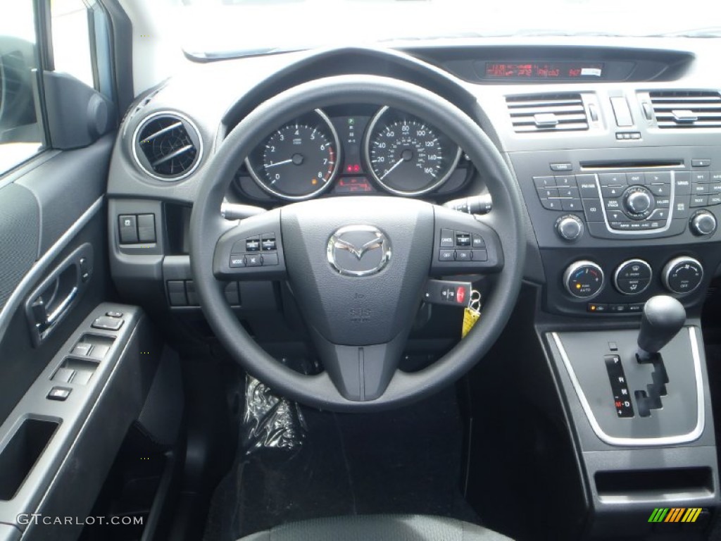 2013 MAZDA5 Sport - Clear Water Blue Mica / Black photo #11