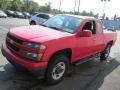 2012 Victory Red Chevrolet Colorado Work Truck Extended Cab 4x4  photo #4