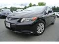 Crystal Black Pearl - Civic LX Coupe Photo No. 1