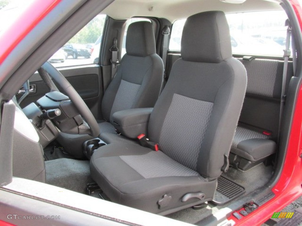 2012 Chevrolet Colorado Work Truck Extended Cab 4x4 Front Seat Photo #83509017