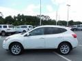 2012 Pearl White Nissan Rogue SL  photo #2