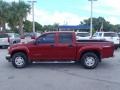 2004 Cherry Red Metallic GMC Canyon SLE Crew Cab  photo #3