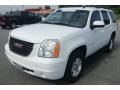 2010 Summit White GMC Yukon SLT 4x4  photo #2