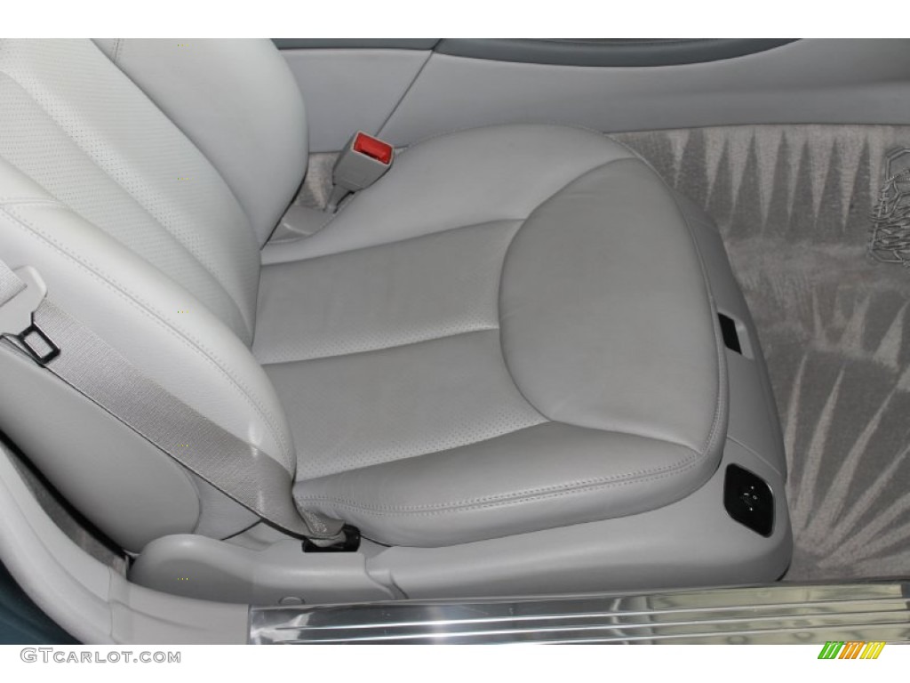 Ash Grey Interior 2007 Mercedes-Benz SL 550 Roadster Photo #83511381