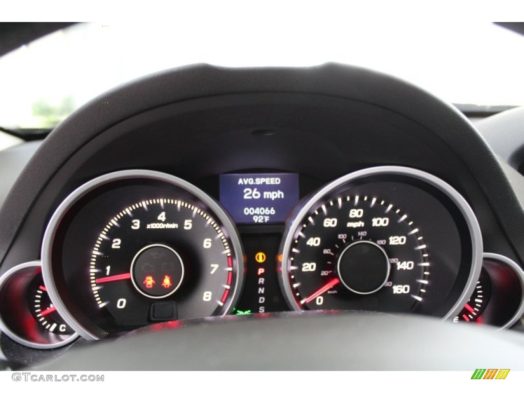 2013 Acura TL Standard TL Model Gauges Photos