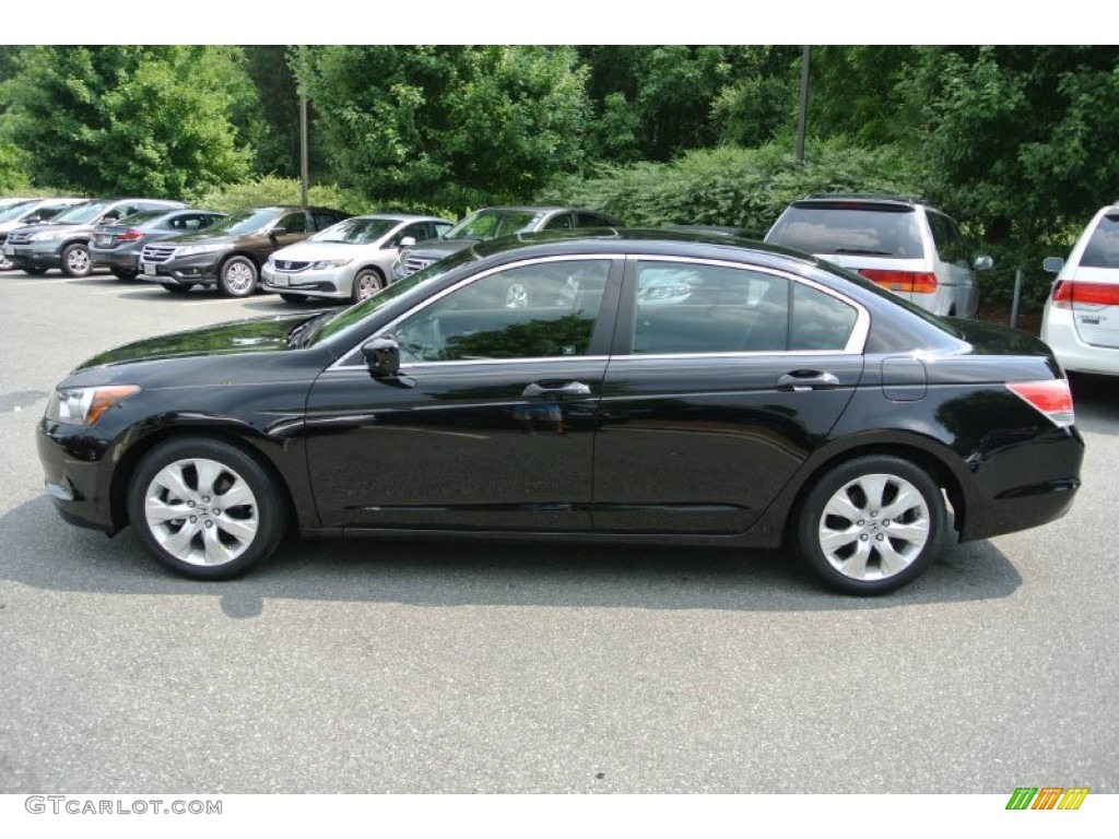 Crystal Black Pearl 2010 Honda Accord EX Sedan Exterior Photo #83511771