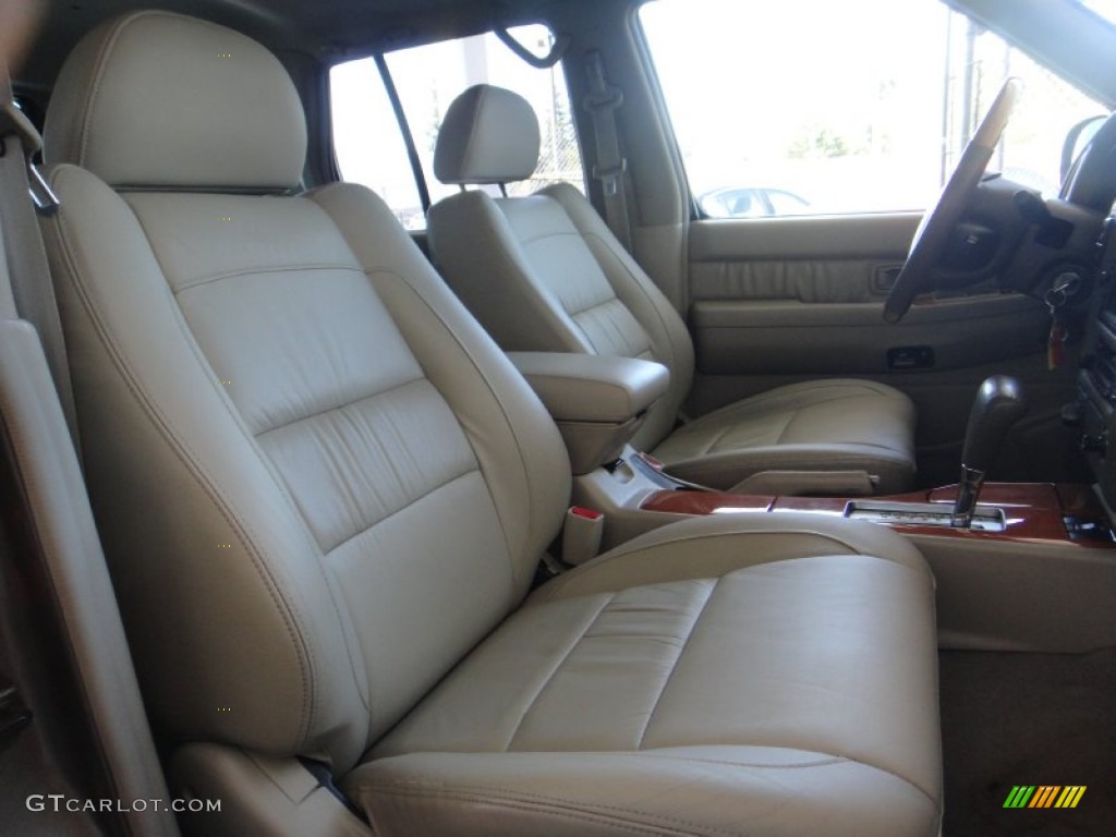 2001 QX4 4x4 - Bronze Metallic / Stone Beige photo #22