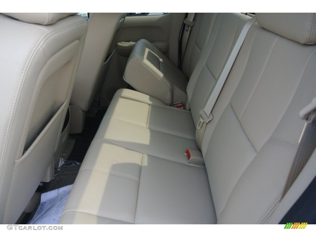 2013 Silverado 1500 LT Extended Cab 4x4 - Summit White / Light Cashmere/Dark Cashmere photo #13