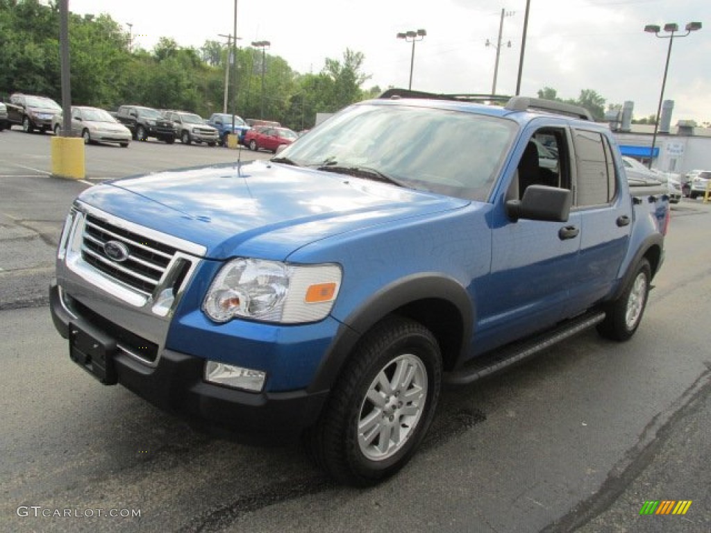 2010 Explorer Sport Trac XLT 4x4 - Blue Flame Metallic / Charcoal Black photo #6