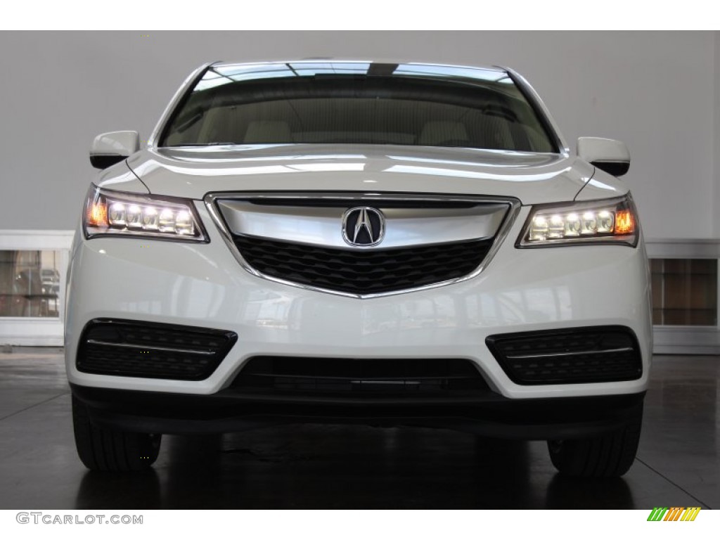 White Diamond Pearl 2014 Acura MDX SH-AWD Exterior Photo #83512857
