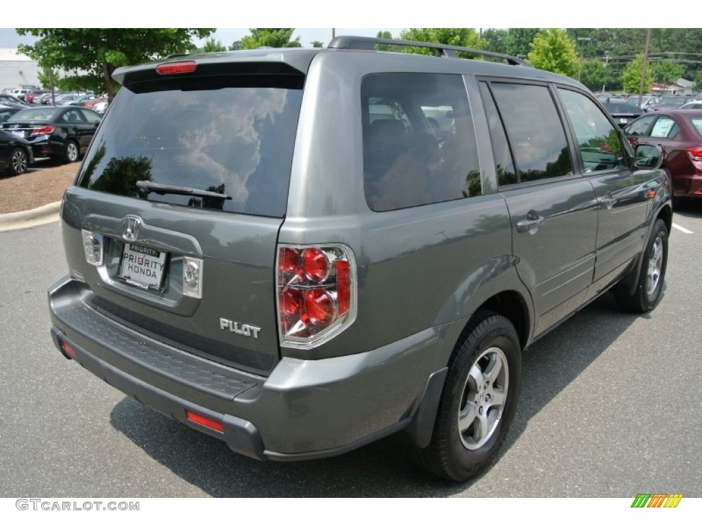 2007 Pilot EX-L - Nimbus Gray Metallic / Gray photo #5