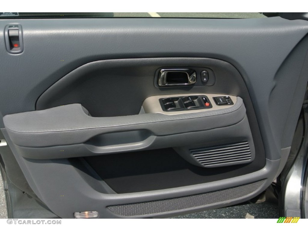 2007 Pilot EX-L - Nimbus Gray Metallic / Gray photo #10