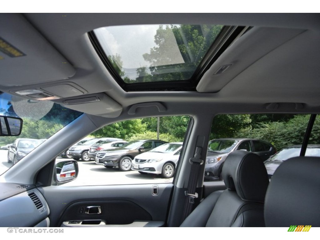 2007 Pilot EX-L - Nimbus Gray Metallic / Gray photo #12