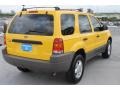 2001 Chrome Yellow Metallic Ford Escape XLT V6  photo #9