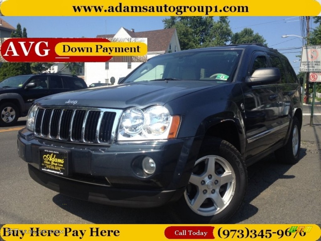 2007 Grand Cherokee Limited 4x4 - Jeep Green Metallic / Medium Slate Gray photo #1