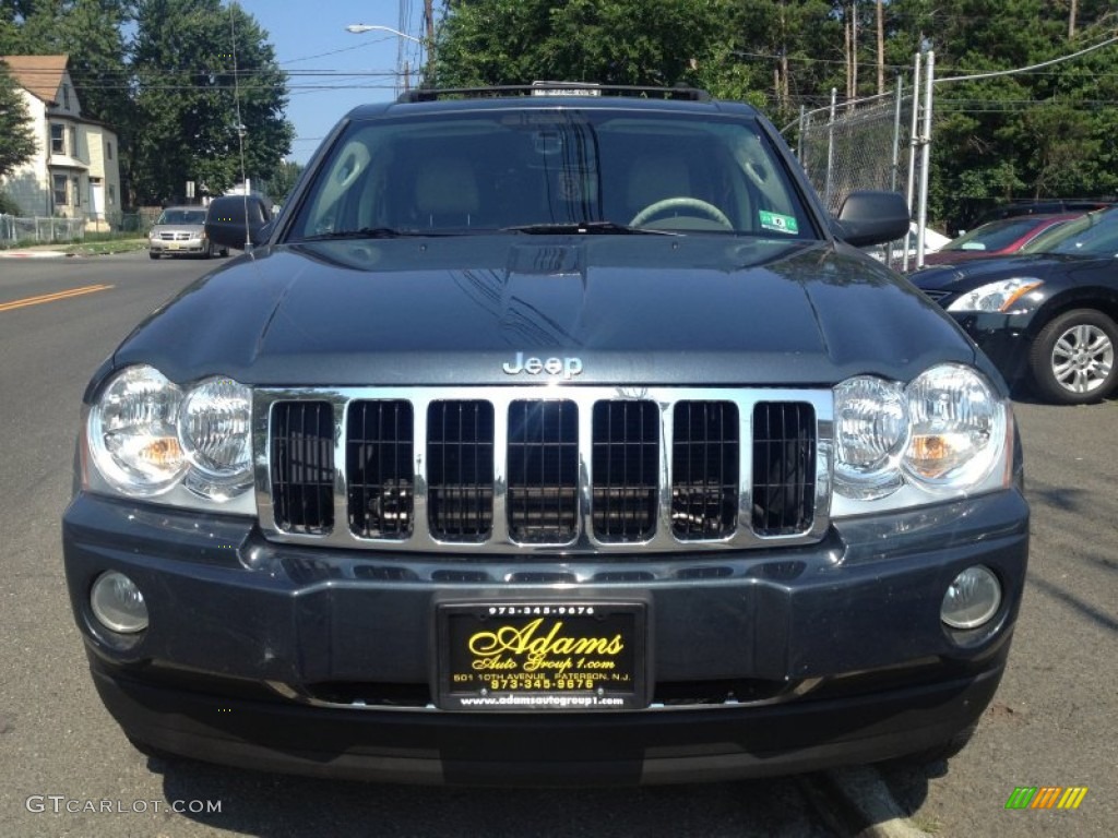 2007 Grand Cherokee Limited 4x4 - Jeep Green Metallic / Medium Slate Gray photo #2