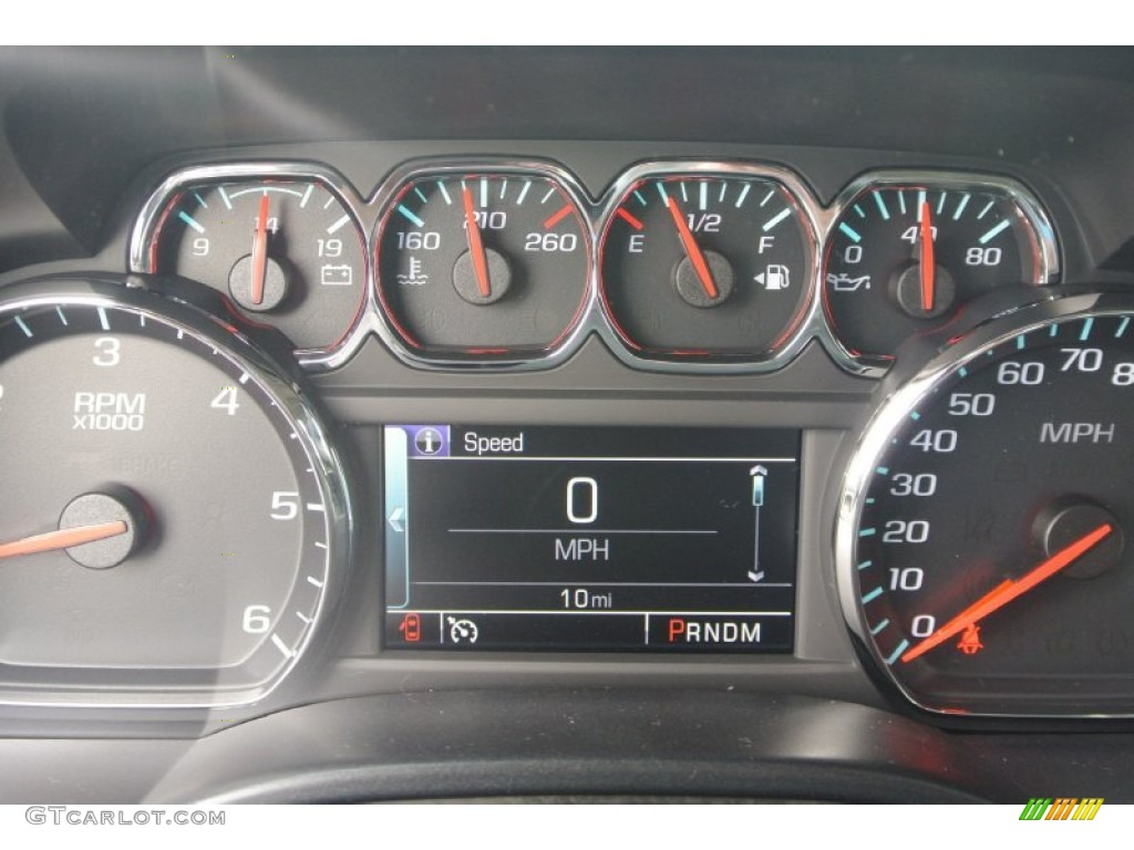 2014 Chevrolet Silverado 1500 LT Crew Cab 4x4 Gauges Photos