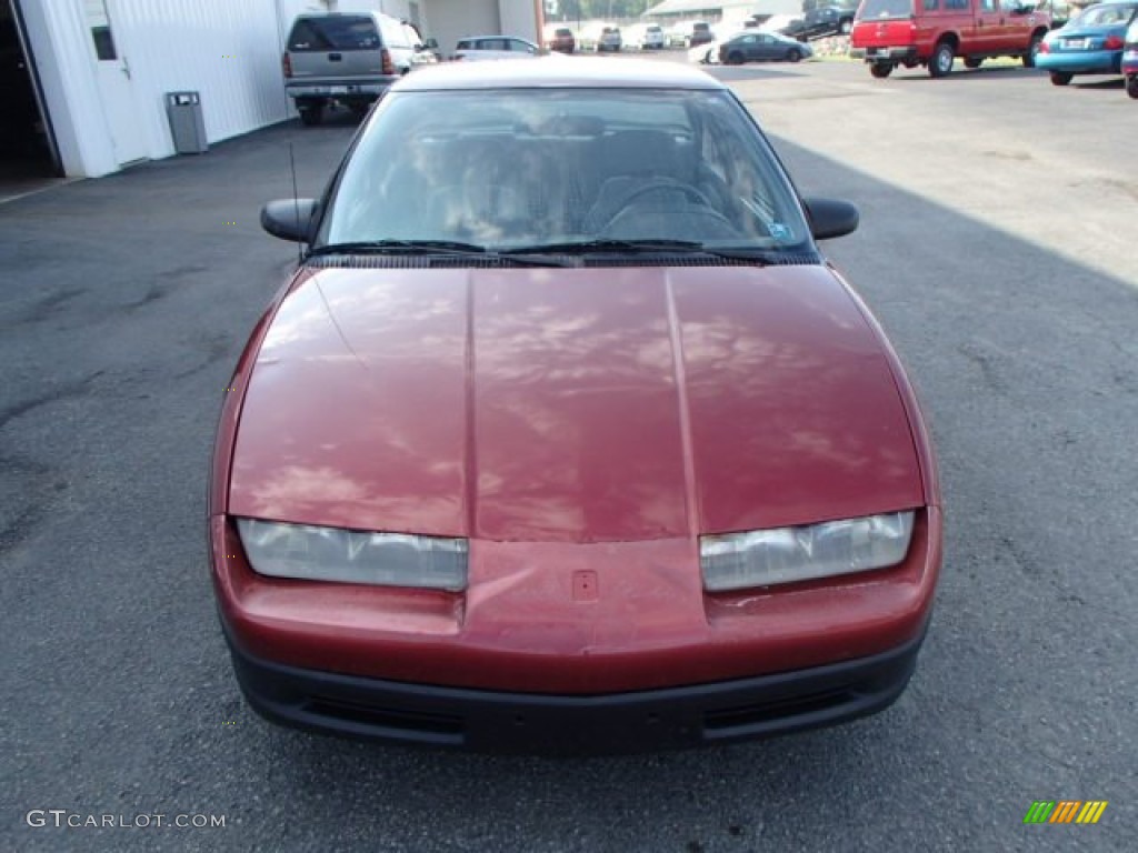 1993 S Series SL1 Sedan - Medium Red / Gray photo #3