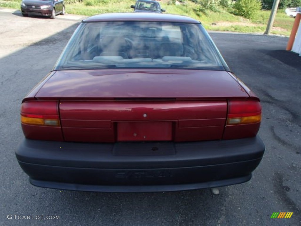 1993 S Series SL1 Sedan - Medium Red / Gray photo #5