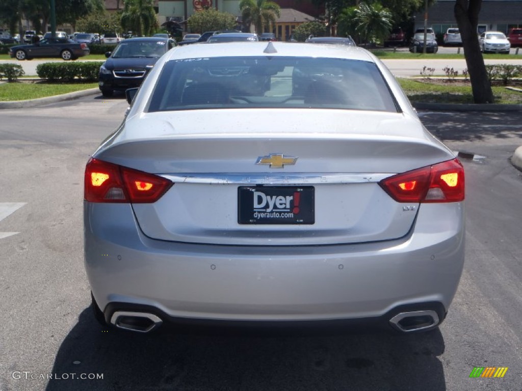 2014 Impala LTZ - Silver Ice Metallic / Jet Black photo #3