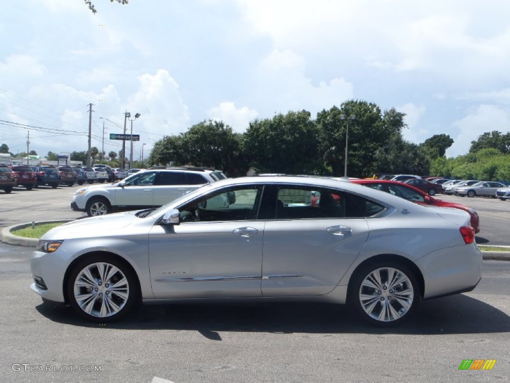 2014 Impala LTZ - Silver Ice Metallic / Jet Black photo #4