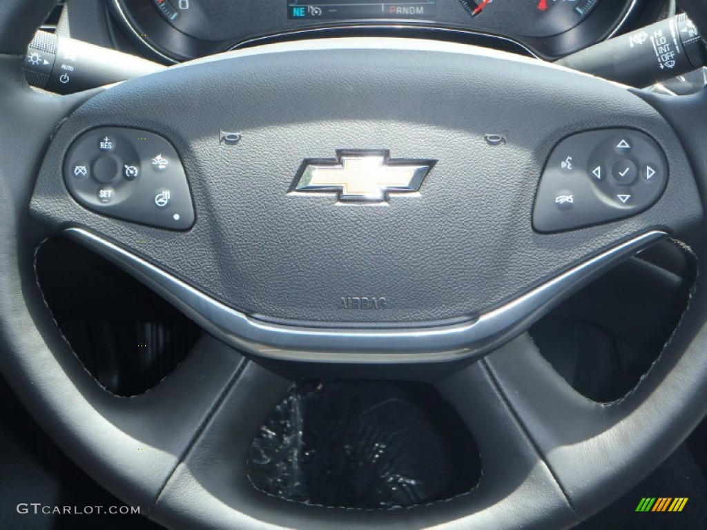 2014 Impala LTZ - Silver Ice Metallic / Jet Black photo #14