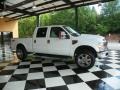 Oxford White 2008 Ford F250 Super Duty Lariat Crew Cab 4x4