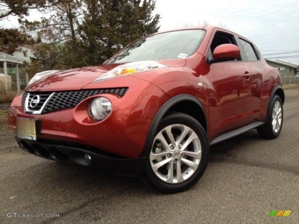 2013 Cayenne Red Nissan Juke SV AWD 83500738 Photo 6