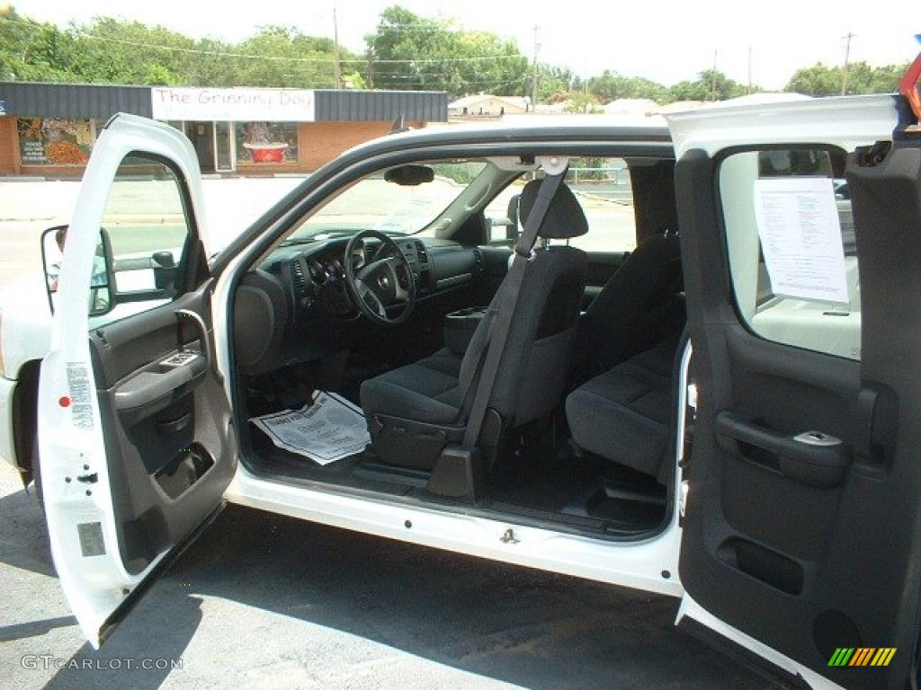 2008 Silverado 1500 Z71 Extended Cab 4x4 - Summit White / Ebony photo #9