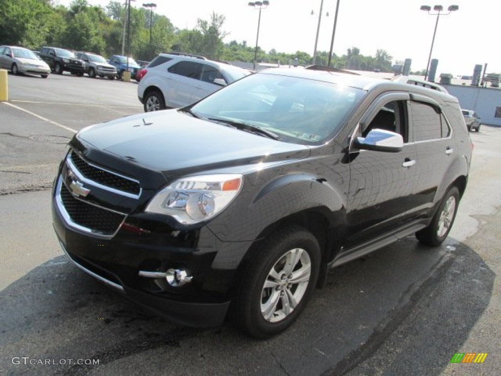 2010 Equinox LT AWD - Black / Jet Black photo #5