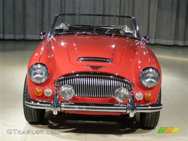 1966 Austin Healey 3000 MKIII BJ8, Red/Black / Black, Front 1966 Austin-Healey 3000 MK III Bj8 Parts