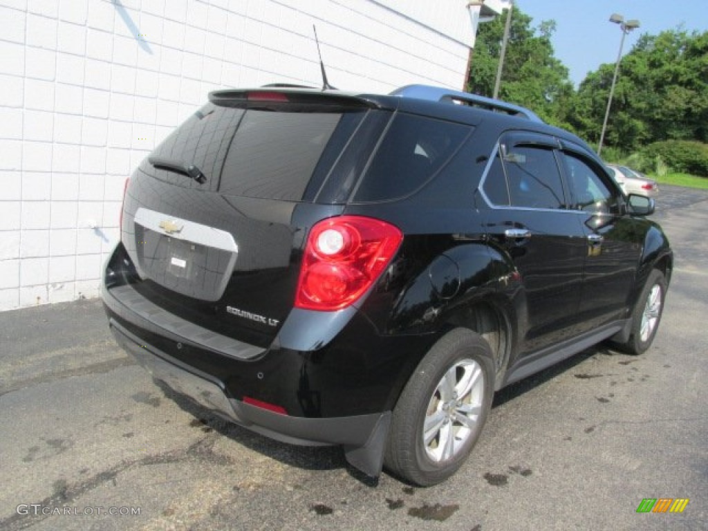 2010 Equinox LT AWD - Black / Jet Black photo #9