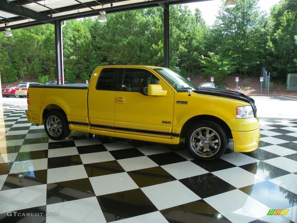 Yellow Ford F150