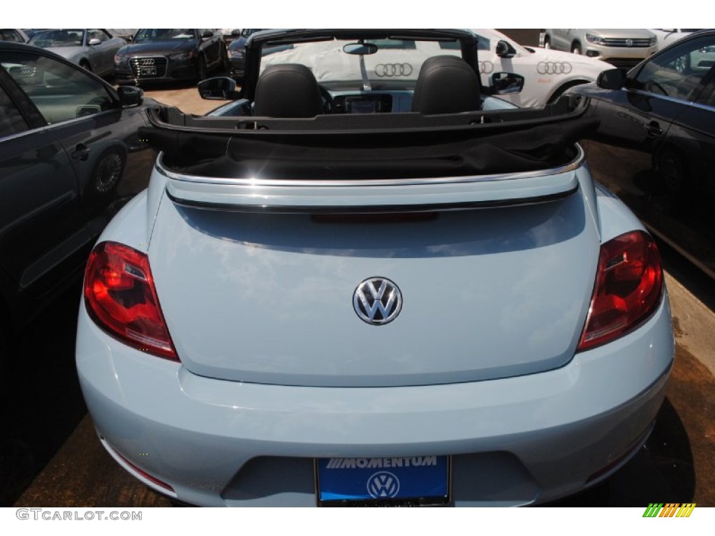 2013 Beetle 2.5L Convertible - Denim Blue / Titan Black photo #6